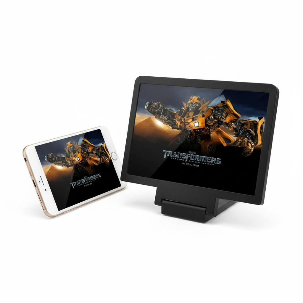 NEW 3D Screen Amplifier Mobile Phone HD Screen Video Glass Stand Magnifier For Phone Enlarged Screen Phone Stand Bracket