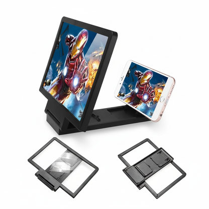 NEW 3D Screen Amplifier Mobile Phone HD Screen Video Glass Stand Magnifier For Phone Enlarged Screen Phone Stand Bracket